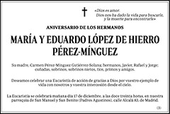 María y Eduardo López de Hierro Pérez-Mínguez